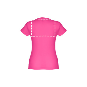 Posición de marcaje camiseta manga corta espalda