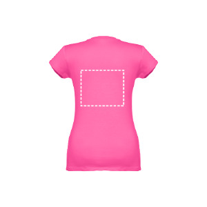 Posición de marcaje camiseta manga corta manga