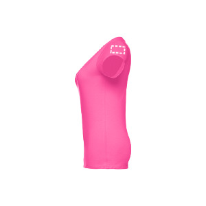 Posición de marcaje camiseta manga corta manga 2