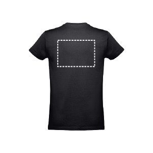 Posición de marcaje camiseta manga corta manga