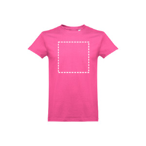 Posición de marcaje camiseta manga corta manga