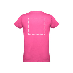 Posición de marcaje camiseta manga corta manga
