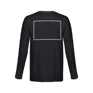 Posición de marcaje camiseta manga larga manga