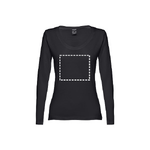 Camiseta manga larga pecho