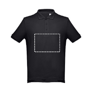 Polo manga corta pecho