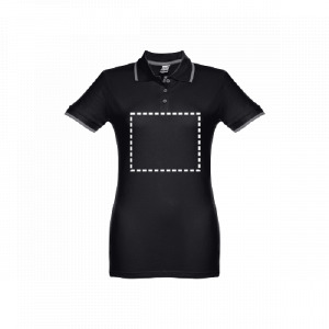 Polo manga corta pecho