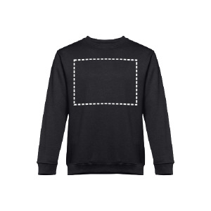 Posición de marcaje sudadera espalda