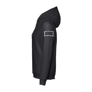 Posición de marcaje sudadera manga 2