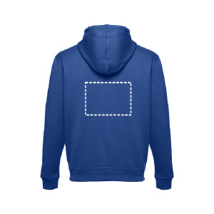 Posición de marcaje sudadera manga