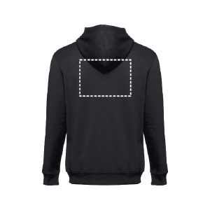 Chaqueta con capucha espalda