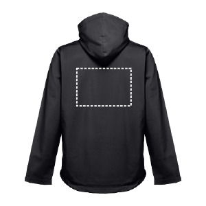 Posición de marcaje chaqueta softshell manga 2