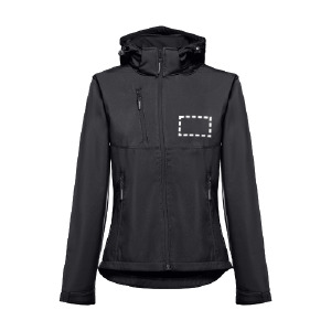 Chaqueta softshell pecho