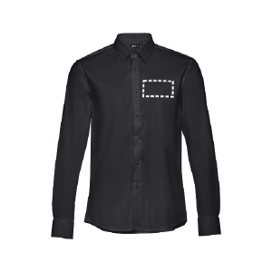 Posición de marcaje camisa espalda