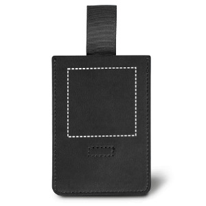 Posición de marcaje porta-tarjetas delantera