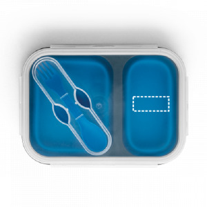 Posición de impresión Caja hermética tapa