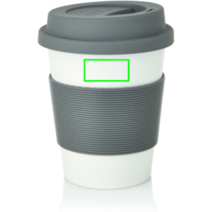 Parte frontal y alta del artículo