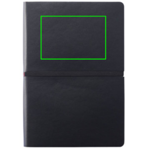 Parte frontal y alta del artículo