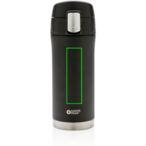 Parte frontal en medio