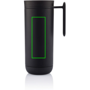 Parte frontal en medio