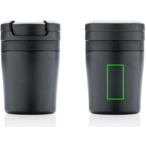 Parte trasera en medio