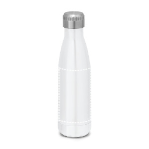 Posición de marcaje botella deporte cuerpo