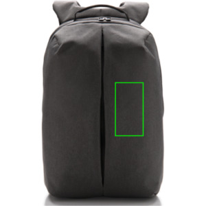 Parte frontal y derecha del artículo