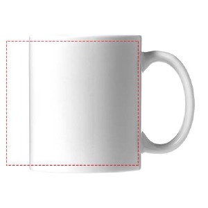 Posición de impresión frontal con sublimación