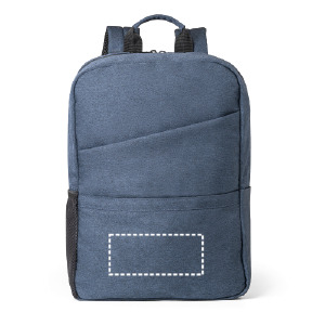Posición de impresión Mochila delantera inferior