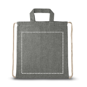 Posición de marcaje bolsa delantera
