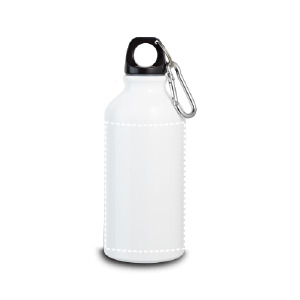 Posición de marcaje botella deporte cuerpo