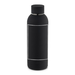 Posición de marcaje botella termo cuerpo