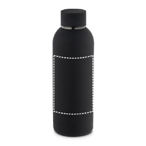 Posición de marcaje botella termo cuerpo