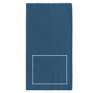 Posición de impresión Bandana posterior