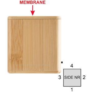 Posición de marcaje speaker 2 side 2