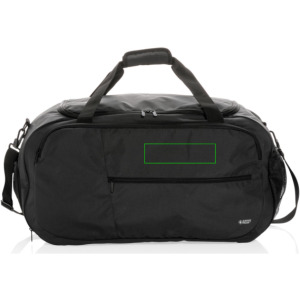 Parte frontal y alta del artículo