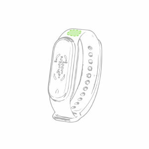 En la correa zona superior