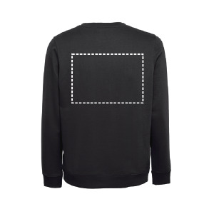Posición de marcaje sudadera manga