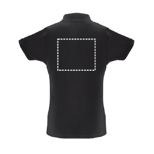 Posición de marcaje camiseta manga corta manga 2