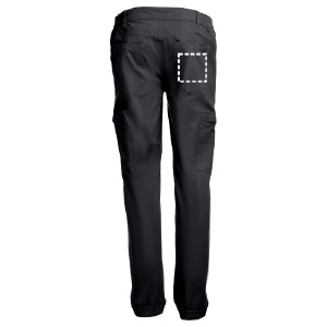 Posición de marcaje pantalones bolsillo