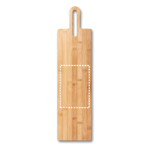 Posición de impresión tabla delantera con láser (hasta 2cm2)