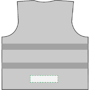 Posición de marcaje logo en la parte derecha del pecho