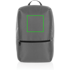 Parte frontal y alta del artículo