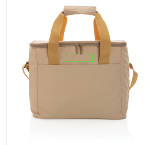 Parte frontal y alta del artículo