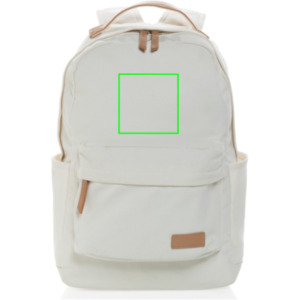 Parte frontal y alta del artículo