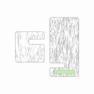 Zona inferior en el frente