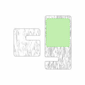 Parte superior soporte movil