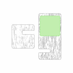 Parte superior soporte movil