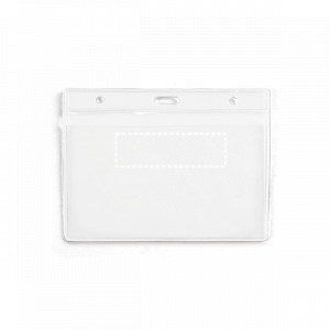 Porta credencial delantera superior