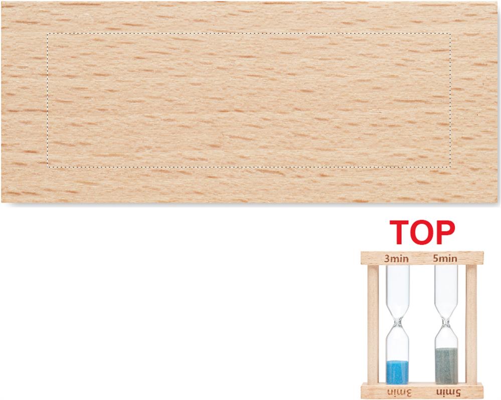 Posición de impresión top con tampografía