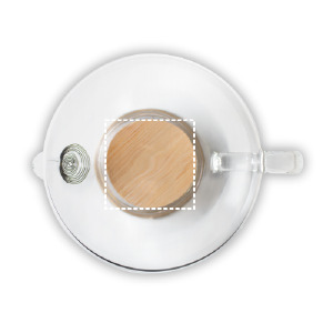 Posición de marcaje tetera bottle lid